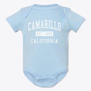 Camarillo California Classic Established Baby Onesie