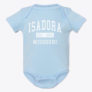 Isadora Missouri Classic Established Baby Onesie