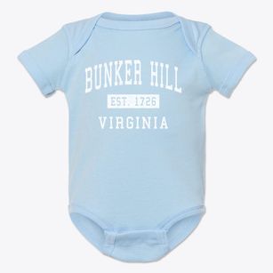 Bunker Hill Virginia Classic Established Baby Onesie