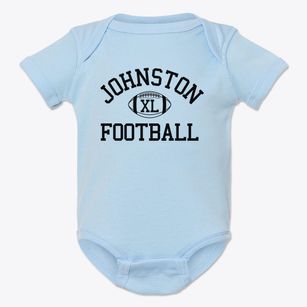 Johnston High School Classic Football Baby Onesie