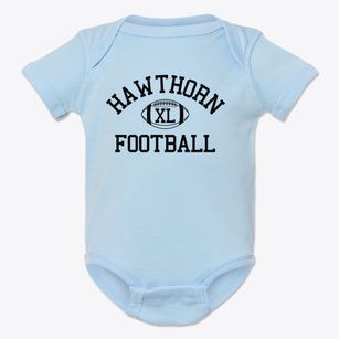 Hawthorn Primary School Classic Football Baby Onesie