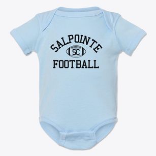 Salpointe Catholic High School Classic Football Baby Onesie
