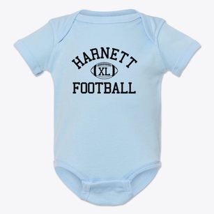Harnett Primary School Classic Football Baby Onesie