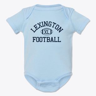Lexington Intermediate School Classic Football Baby Onesie