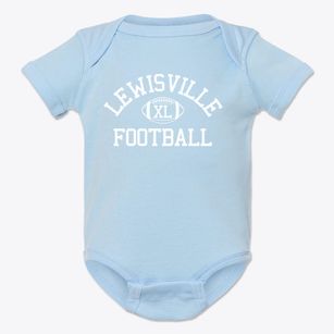 Lewisville Learning Center Classic Football Baby Onesie