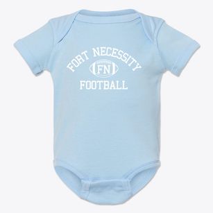Fort Necessity Junior High School Classic Football Baby Onesie
