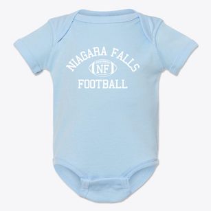 Niagara Falls High School Classic Football Baby Onesie