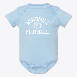 Windmill School Annex 1 Classic Football Baby Onesie