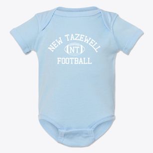 New Tazewell Primary School Classic Football Baby Onesie