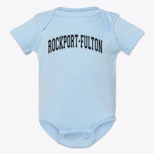 Rockport-fulton High School Varsity Arch Baby Onesie