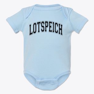 Lotspeich Elementary School Varsity Arch Baby Onesie