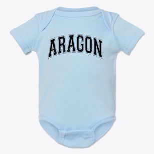 Aragon Middle School Varsity Arch Baby Onesie