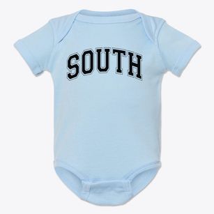 Harlingen High School South Varsity Arch Baby Onesie