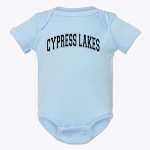 Cypress Lakes High School Varsity Arch Baby Onesie