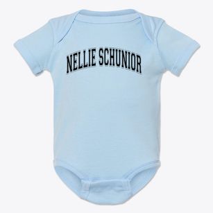 Nellie Schunior Middle School Varsity Arch Baby Onesie