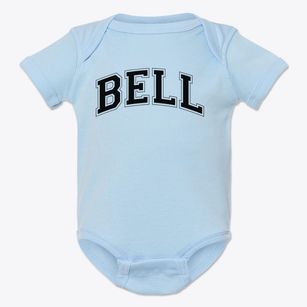 Bell Elementary School Varsity Arch Baby Onesie
