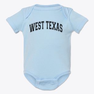 West Texas Homeschool Varsity Arch Baby Onesie