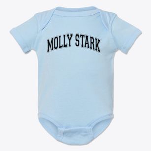 Molly Stark Elementary School Varsity Arch Baby Onesie