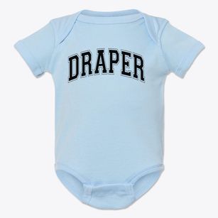 Draper Elementary School Varsity Arch Baby Onesie
