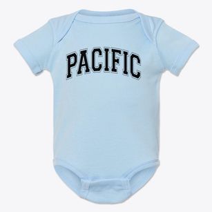 Pacific Middle School Varsity Arch Baby Onesie