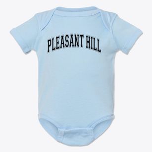 Pleasant Hill Elementary School Varsity Arch Baby Onesie