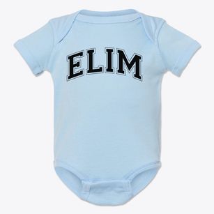 Elim Christian Academy Varsity Arch Baby Onesie