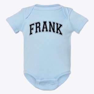 Frank Elementary School Varsity Arch Baby Onesie