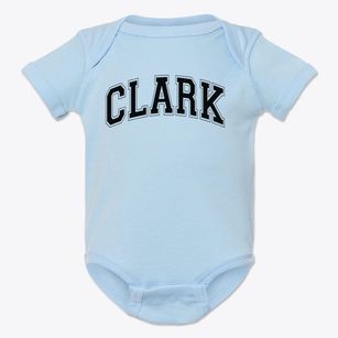 Clark Elementary School Varsity Arch Baby Onesie