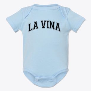 La Vina Middle School Varsity Arch Baby Onesie