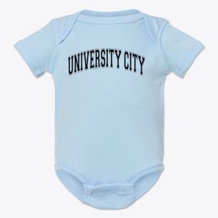 University City High School Varsity Arch Baby Onesie