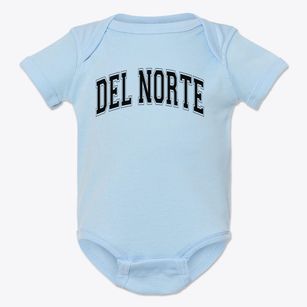 Del Norte High School Varsity Arch Baby Onesie