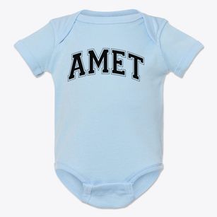Amet Academy Varsity Arch Baby Onesie