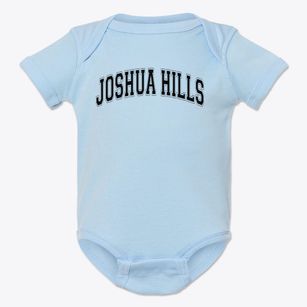 Joshua Hills Elementary School Varsity Arch Baby Onesie