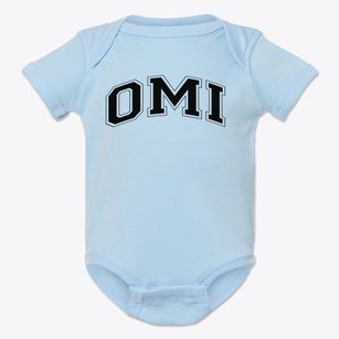 Oakland Military Institute Varsity Arch Baby Onesie