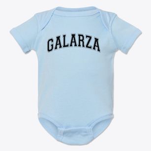 Galarza Elementary School Varsity Arch Baby Onesie