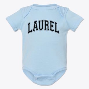 Laurel School Varsity Arch Baby Onesie