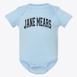 Jane Mears Middle School Varsity Arch Baby Onesie