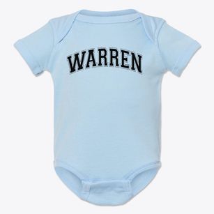 Warren Elementary School Varsity Arch Baby Onesie