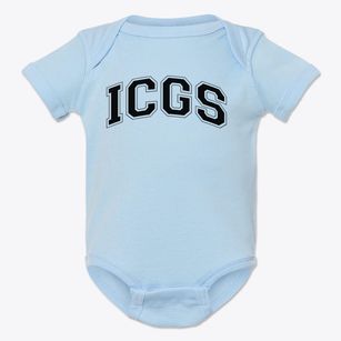 Immaculate Conception Grade School Varsity Arch Baby Onesie