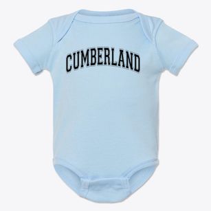 Cumberland High School Varsity Arch Baby Onesie