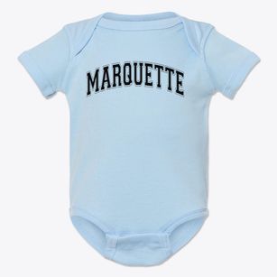 Marquette Elementary School Varsity Arch Baby Onesie