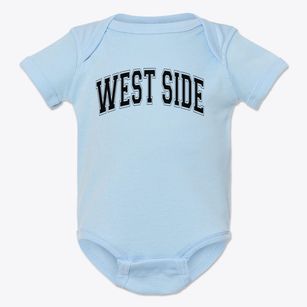 West Side Alternative School Varsity Arch Baby Onesie