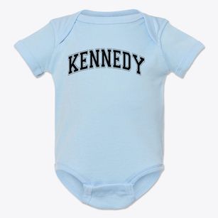 Kennedy Elementary School Varsity Arch Baby Onesie