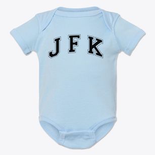 J F Kennedy Montessouri School Varsity Arch Baby Onesie