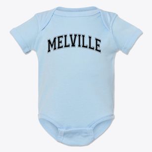 Melville Elementary School Varsity Arch Baby Onesie
