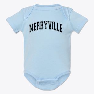 Merryville High School Varsity Arch Baby Onesie