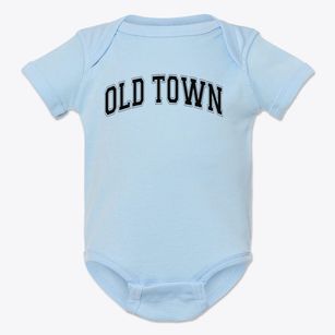Old Town High School Varsity Arch Baby Onesie