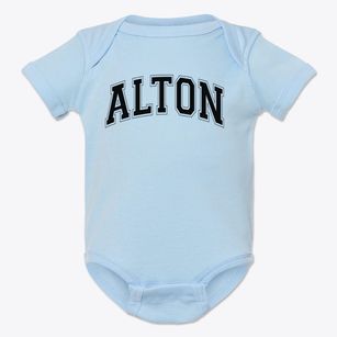 Alton Elementary School Varsity Arch Baby Onesie