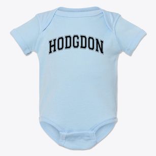 Hodgdon High School Varsity Arch Baby Onesie