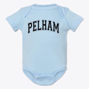 Pelham Academy Varsity Arch Baby Onesie